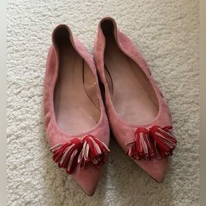 J Crew Lottie Flats Sudde